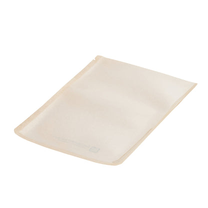 Bag Tek Kraft Plastic Small Sandwich and Snack Bag - Heat Sealable - 8 1/4" x 5 1/4" - 100 count box