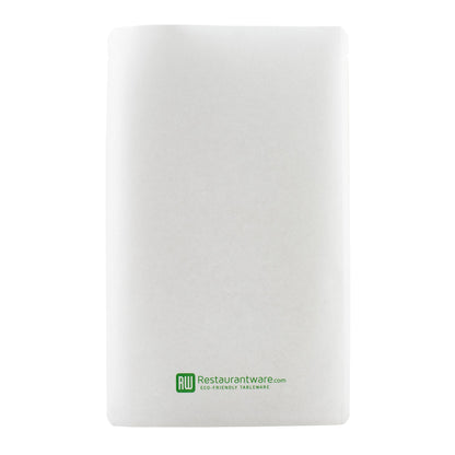 Bag Tek White Plastic Small Sandwich and Snack Bag - Heat Sealable - 8 1/4" x 5 1/4" - 100 count box