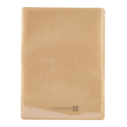Bag Tek Kraft Plastic Medium Sandwich and Snack Bag - Heat Sealable - 8 3/4" x 6 1/2" - 100 count box