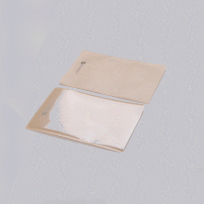 Bag Tek Kraft Plastic Medium Sandwich and Snack Bag - Heat Sealable - 8 3/4" x 6 1/2" - 100 count box