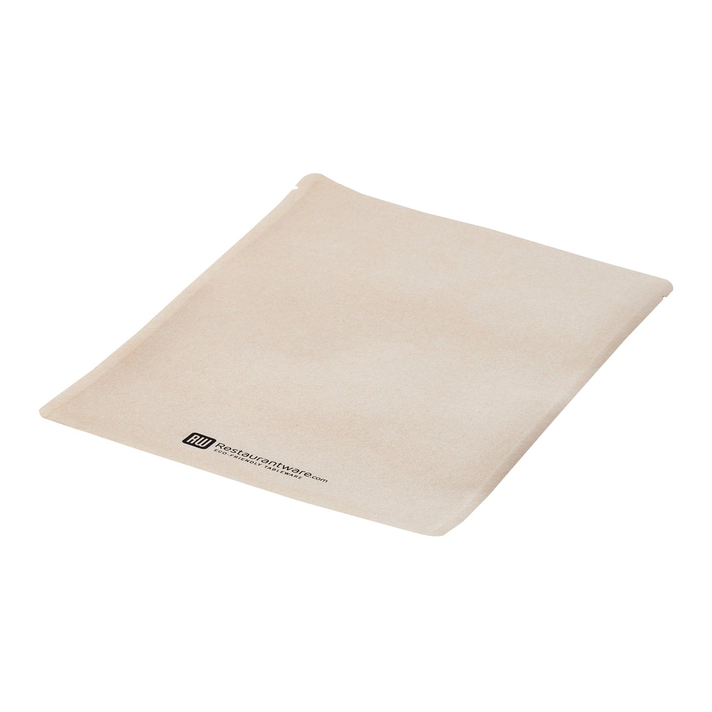 Bag Tek Kraft Plastic Medium Sandwich and Snack Bag - Heat Sealable - 8 3/4" x 6 1/2" - 100 count box