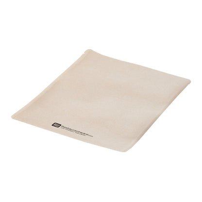 Bag Tek Kraft Plastic Medium Sandwich and Snack Bag - Heat Sealable - 8 3/4" x 6 1/2" - 100 count box