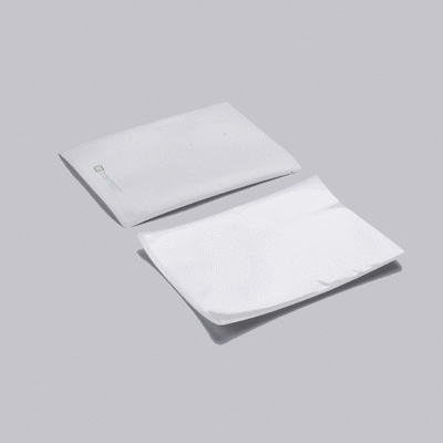 Bag Tek White Plastic Medium Sandwich and Snack Bag - Heat Sealable - 8 3/4" x 6 1/2" - 100 count box