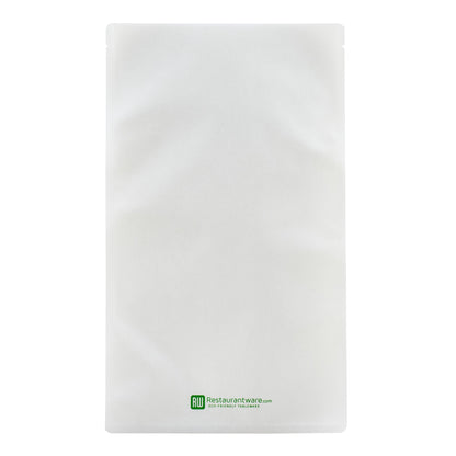 Bag Tek White Plastic Large Sandwich and Snack Bag - Heat Sealable - 11 1/2" x 6 3/4" - 100 count box