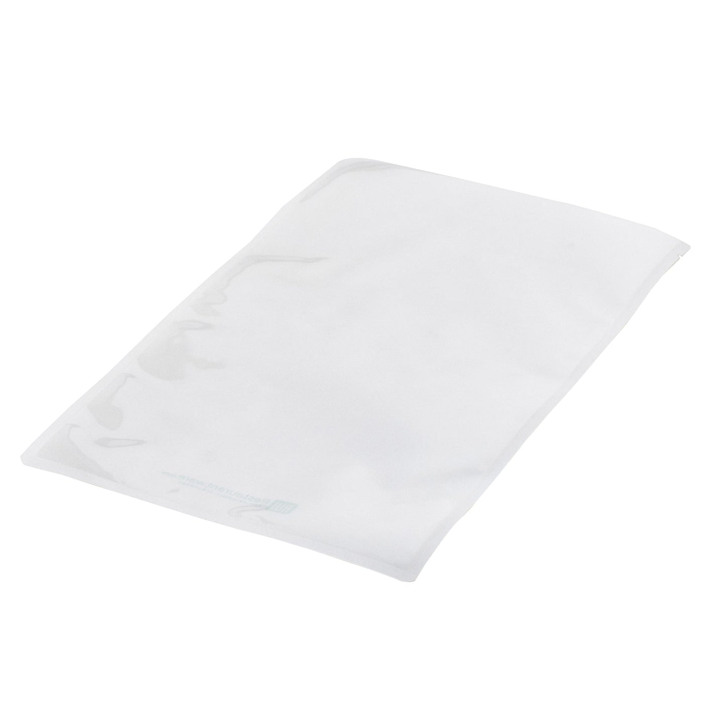 Bag Tek White Plastic Large Sandwich and Snack Bag - Heat Sealable - 11 1/2" x 6 3/4" - 100 count box