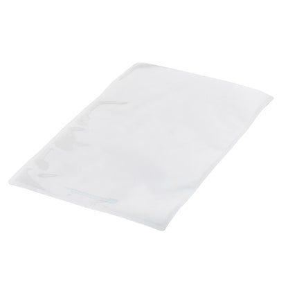 Bag Tek White Plastic Large Sandwich and Snack Bag - Heat Sealable - 11 1/2" x 6 3/4" - 100 count box