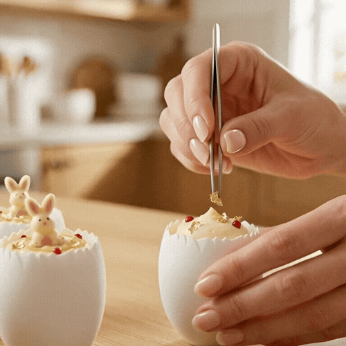Mini Serve 2 oz White Plastic Cracked Uovo Cup - 1 3/4" x 1 3/4" x 2 1/4" - 100 count box