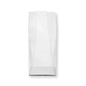 Bag Tek Clear Plastic Gusset Bag - Flat Bottom, Paper Insert, Heat Sealable - 5" x 3" x 12" - 100 count box