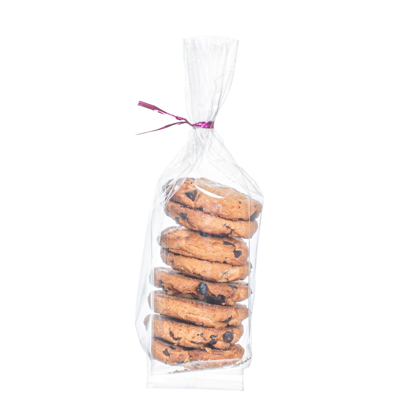 Bag Tek Clear Plastic Gusset Bag - High Clarity, Heat Sealable - 2" x 2" x 8 1/4" - 100 count box