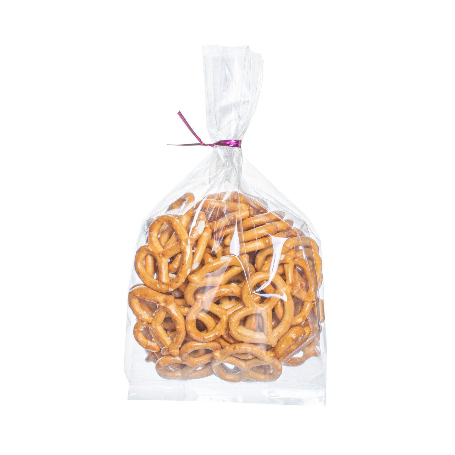 Bag Tek Clear Plastic Gusset Bag - High Clarity, Heat Sealable - 4" x 2 1/4" x 8" - 100 count box