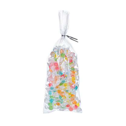 Bag Tek Clear Plastic Bag - No Flap, High Clarity, Heat Sealable - 5" x 13" - 100 count box