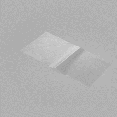 Bag Tek Clear Plastic Bag - No Flap, High Clarity, Heat Sealable - 14" x 7" - 100 count box