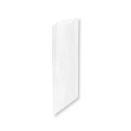 Bag Tek Clear Plastic Bag - No Flap, High Clarity, Heat Sealable - 14" x 7" - 100 count box