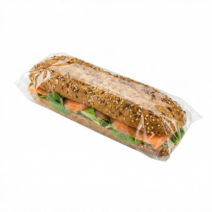 Chef 101 Clear Plastic Sandwich Wrap - High Clarity - 15 3/4" x 11 3/4" - 100 count box