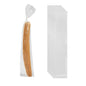 Bag Tek Clear Plastic Bread Bag - Micro-Perforated, with Wicket Dispenser - 28" x 6" - 250 count box