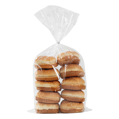 Bag Tek Clear Plastic Bread Bag - Micro-Perforated, with Wicket Dispenser - 11" x 20" - 250 count box