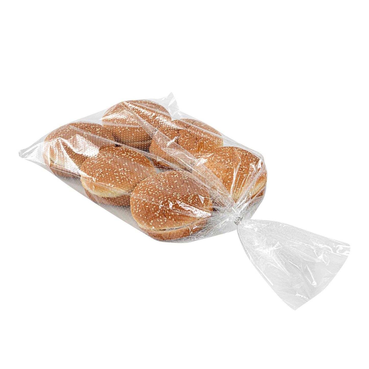 Bag Tek Clear Plastic Bread Bag - Micro-Perforated, with Wicket Dispenser - 11" x 20" - 250 count box