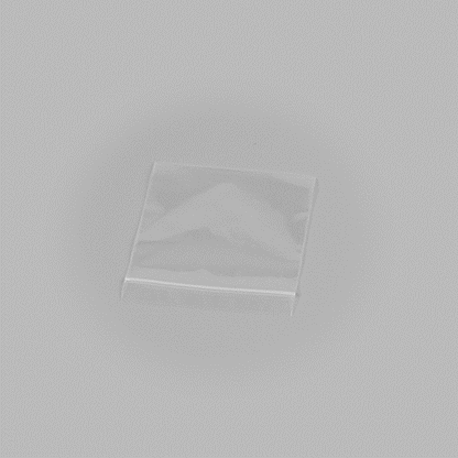 Bag Tek Clear Plastic Zip Bag - BPA-Free, High Clarity - 4" x 4" - 100 count box