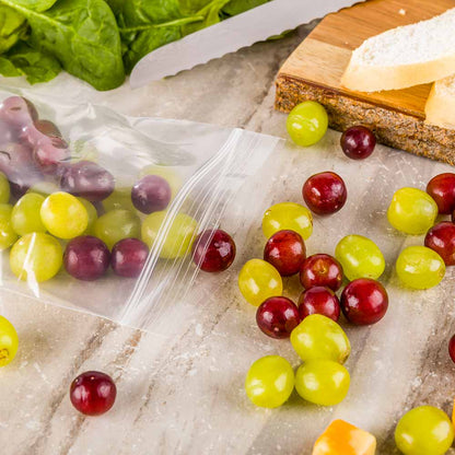 Bag Tek Clear Plastic Zip Bag - BPA-Free, High Clarity - 5" x 8" - 100 count box