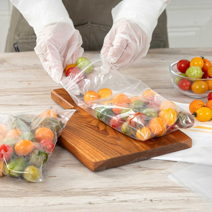 Bag Tek Clear Plastic Zip Bag - BPA-Free, High Clarity - 6" x 9" - 100 count box