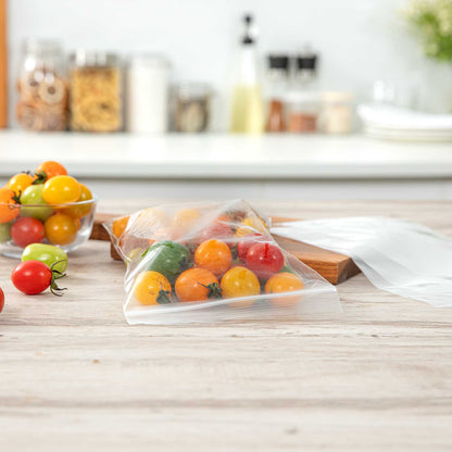 Bag Tek Clear Plastic Zip Bag - BPA-Free, High Clarity - 6" x 9" - 100 count box