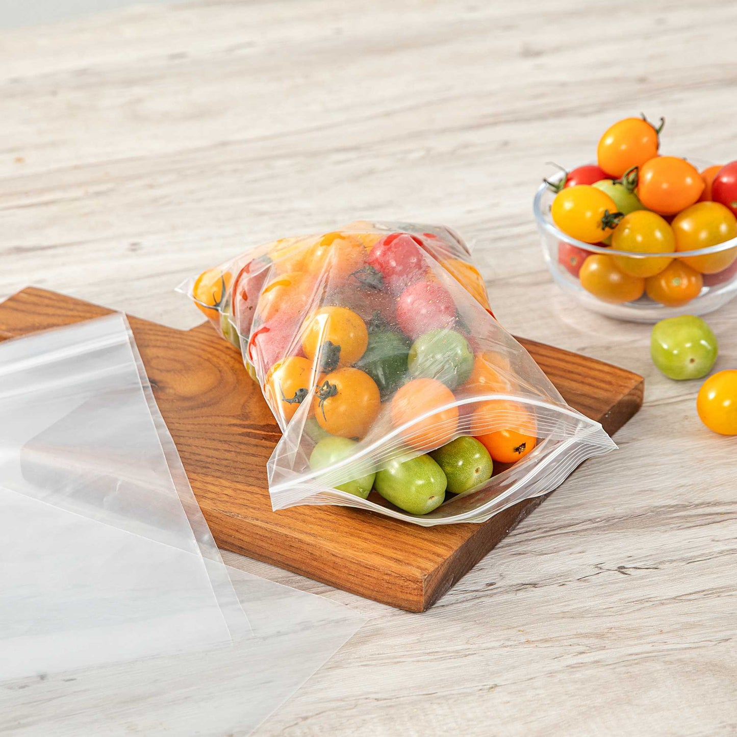 Bag Tek Clear Plastic Zip Bag - BPA-Free, High Clarity - 6" x 9" - 100 count box