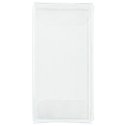 Sweet Vision Clear Plastic Candy Box - Tuck Top, with Sleeve - 1 1/2" x 1 1/2" x 2 3/4" - 100 count box