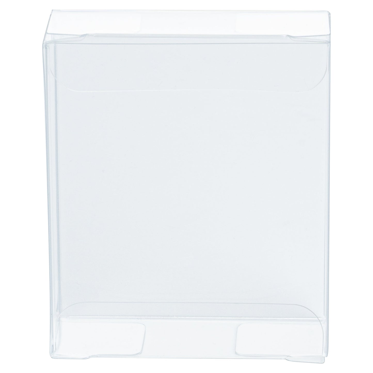 Sweet Vision Square Clear Plastic Candy Box - 2 1/2" x 1" x 3" - 100 count box