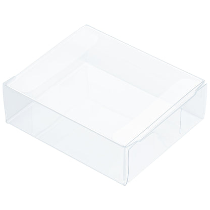 Sweet Vision Square Clear Plastic Candy Box - 2 1/2" x 1" x 3" - 100 count box