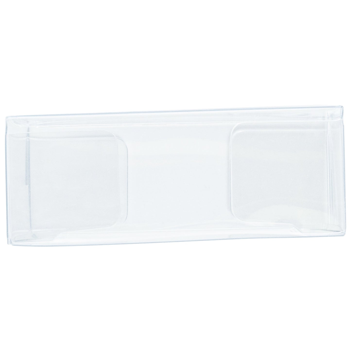 Sweet Vision Square Clear Plastic Candy Box - 2 1/2" x 1" x 3" - 100 count box