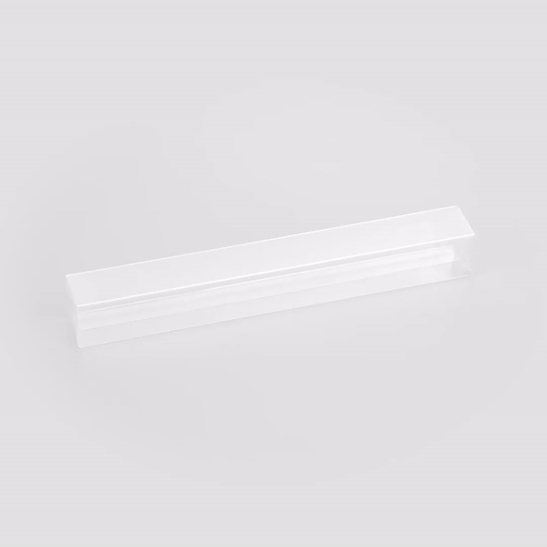 Sweet Vision Clear Plastic Candy Box - Tuck Top - 1" x 1" x 8" - 100 count box