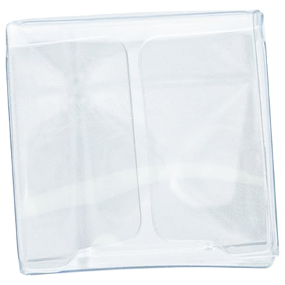 Sweet Vision Clear Plastic Candy Box - Tuck Top - 1" x 1" x 8" - 100 count box