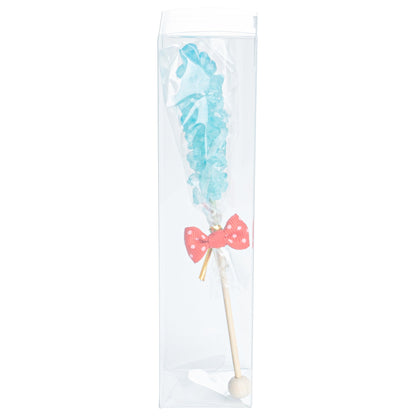 Sweet Vision Clear Plastic Favor Box - Tuck Top, Pop & Lock Bottom - 1 1/2" x 1 1/2" x 6 1/4" - 100 count box