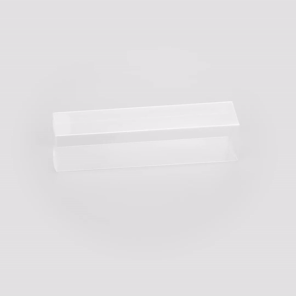 Sweet Vision Clear Plastic Favor Box - Tuck Top, Pop & Lock Bottom - 1 1/2" x 1 1/2" x 6 1/4" - 100 count box