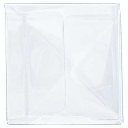Sweet Vision Clear Plastic Favor Box - Tuck Top, Pop & Lock Bottom - 1 1/2" x 1 1/2" x 6 1/4" - 100 count box
