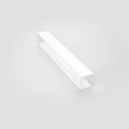 Sweet Vision Clear Plastic Favor Box - Tuck Top, Pop & Lock Bottom - 12" x 1 1/2" x 1 1/2" - 100 count box