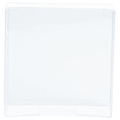 Sweet Vision Square Clear Plastic Candy Box - 3 1/4" x 1 x 3 1/4" - 100 count box