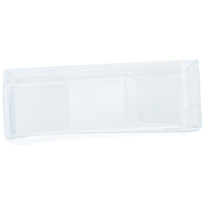 Sweet Vision Square Clear Plastic Candy Box - 3 1/4" x 1 x 3 1/4" - 100 count box