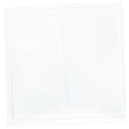 Sweet Vision Square Clear Plastic Favor Box - Folding Top - 2" x 2" x 1" - 100 count box