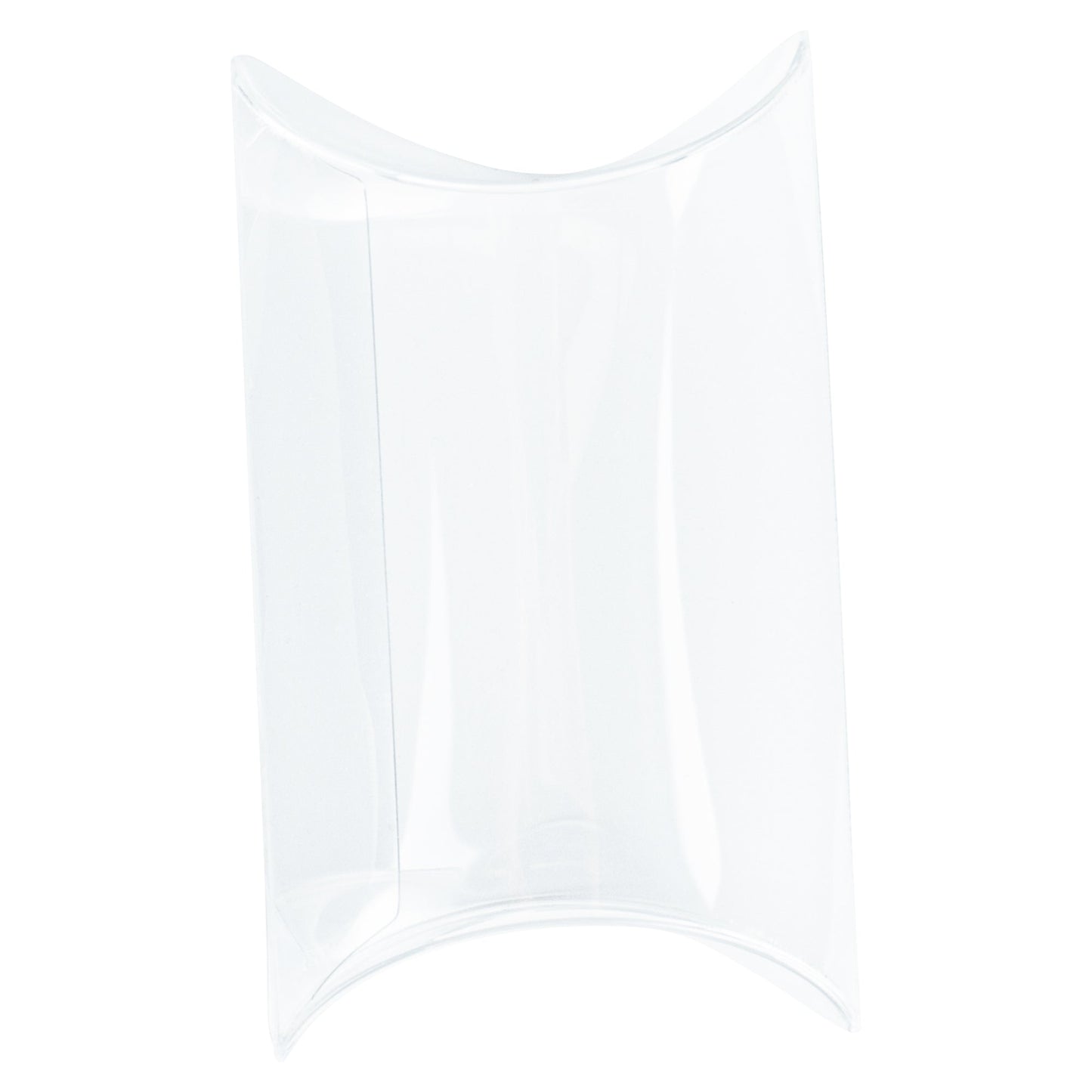 Sweet Vision Pillow Clear Plastic Gift Box - 3" x 2" x 3/4" - 100 count box