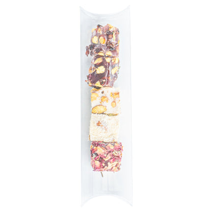 Sweet Vision Pillow Clear Plastic Gift Box - 7" x 2" x 3/4" - 100 count box
