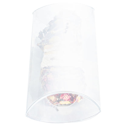 Sweet Vision Pillow Clear Plastic Gift Box - 7" x 2" x 3/4" - 100 count box
