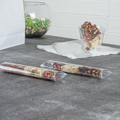 Sweet Vision Pillow Clear Plastic Gift Box - 7" x 2" x 3/4" - 100 count box