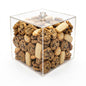 Clear Tek Clear Acrylic Large Candy Container - Display Box - 7 3/4" x 7 3/4" x 7 3/4" - 1 count box