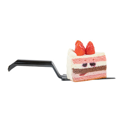 Cater Tek Black Plastic Cake Server - Recyclable - 10" x 2" x 1" - 10 count box