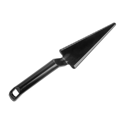 Cater Tek Black Plastic Cake Server - Recyclable - 10" x 2" x 1" - 10 count box