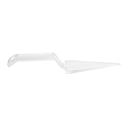 Cater Tek Clear Plastic Cake Server - Recyclable - 10" x 2" x 1" - 100 count box