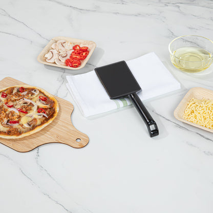 Cater Tek Black Plastic Serving Spatula - Recyclable - 10" - 10 count box