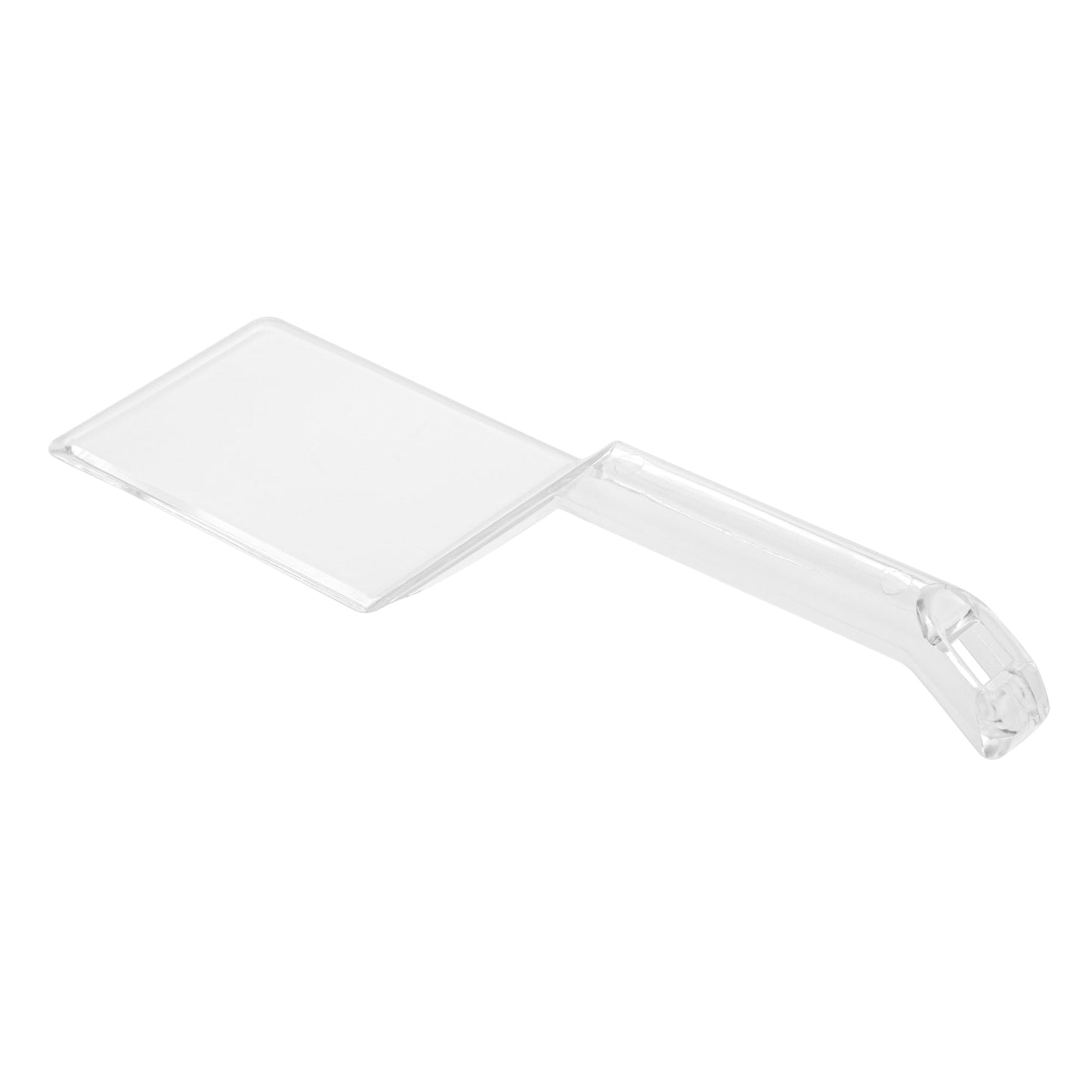 Cater Tek Clear Plastic Serving Spatula - Recyclable - 10" - 10 count box