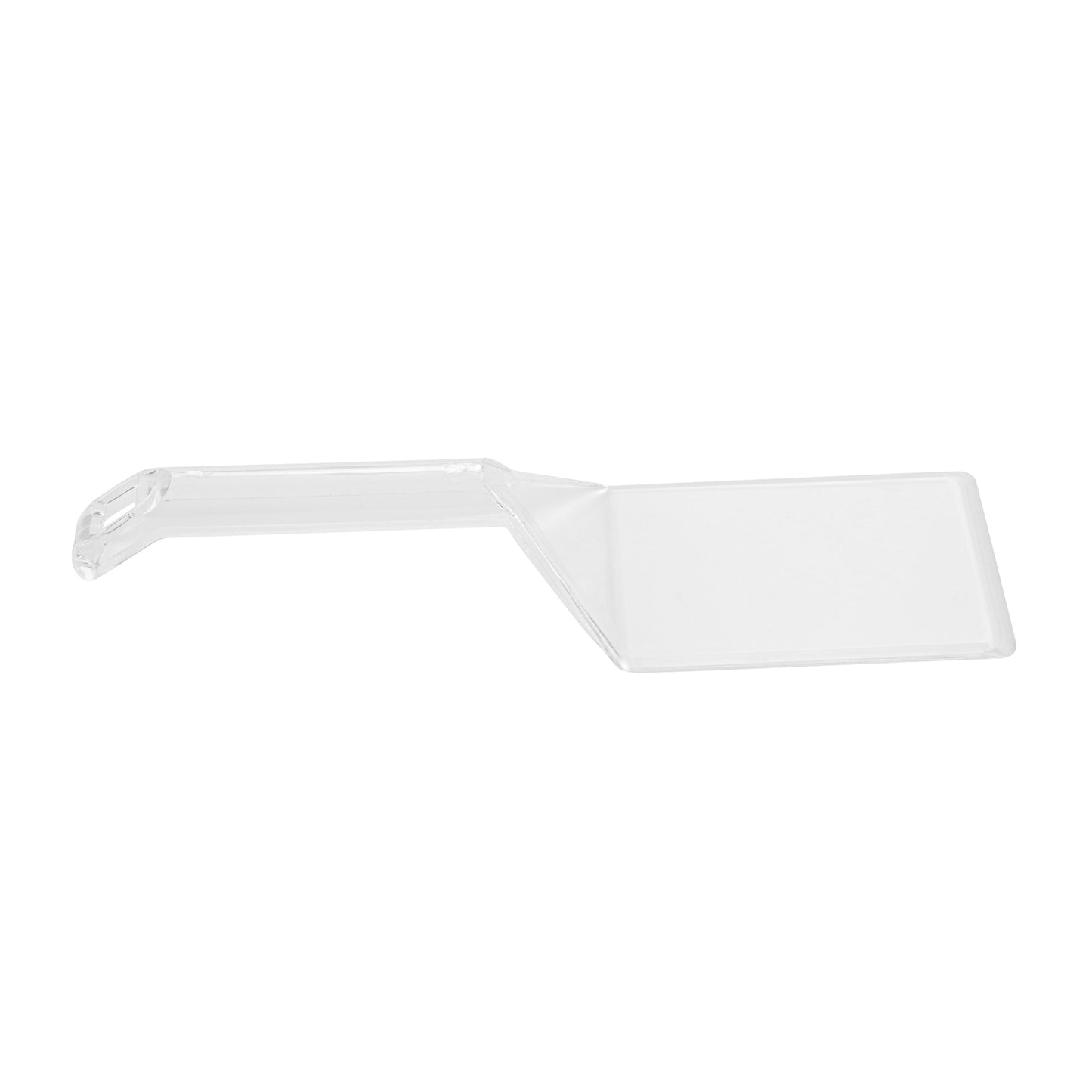 Cater Tek Clear Plastic Serving Spatula - Recyclable - 10" - 10 count box